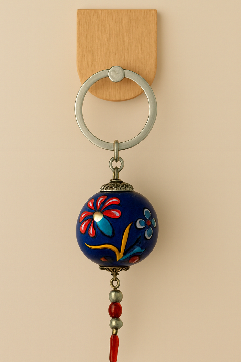 EL YAPIMI ÇİNİ SERAMİK ANAHTARLIK