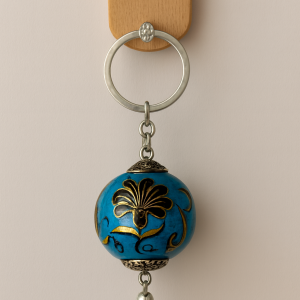 EL YAPIMI ÇİNİ SERAMİK ANAHTARLIK