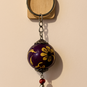 EL YAPIMI ÇİNİ SERAMİK ANAHTARLIK